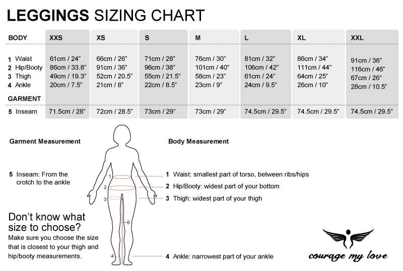 align leggings sizing pregnancy chart pdf