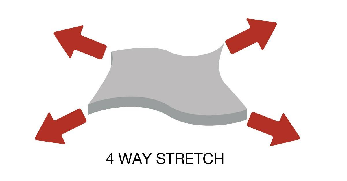4-Way Stretch Fabric - Courage My Love