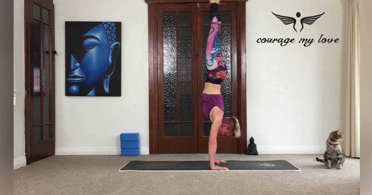 Easing into Adho Mukha Vrksasana – Part I (Handstand) – Right to Joy