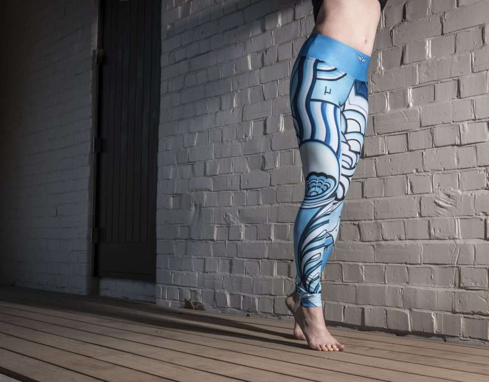 Honeycomb Gym Leggings — Conquer Fear Clothing